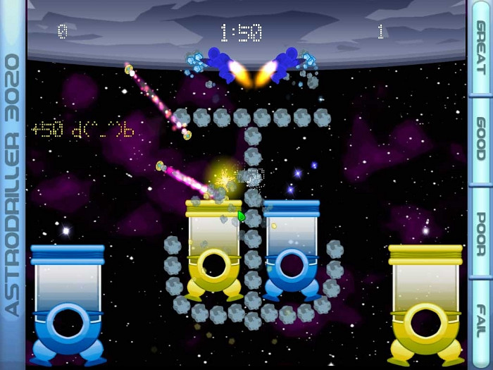 Скриншот из игры AstroDriller3020