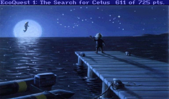 Скриншот из игры EcoQuest: The Search for Cetus