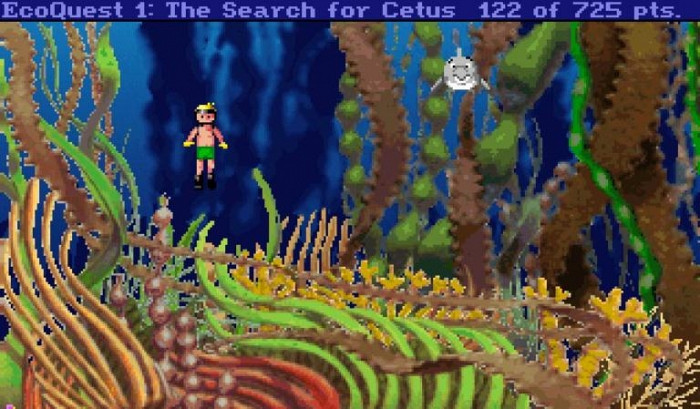 Скриншот из игры EcoQuest: The Search for Cetus