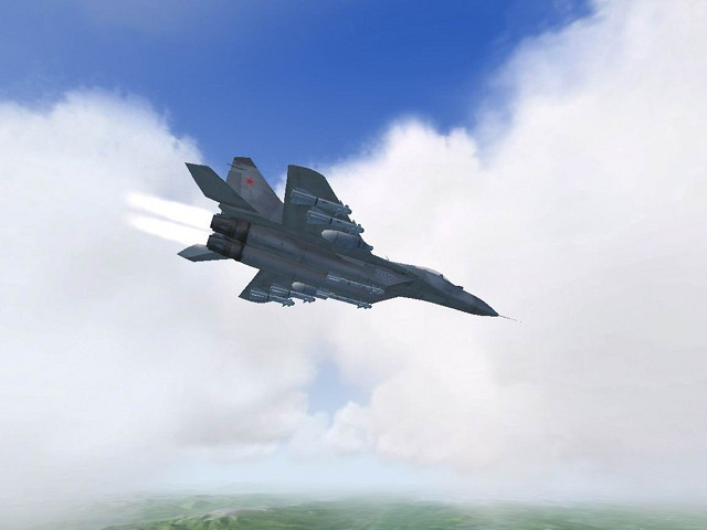 Скриншот из игры Red Jets