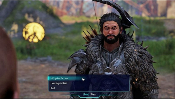 Скриншот из игры ELEX