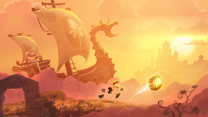 Скриншот из игры Rayman Adventures