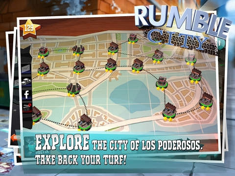Скриншот из игры Rumble City