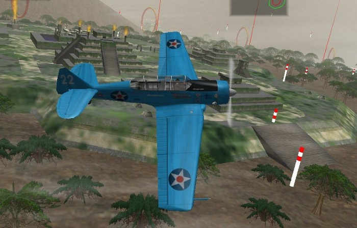 Скриншот из игры Redline: Xtreme Air Racing 2