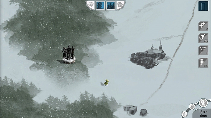 Скриншот из игры ICY