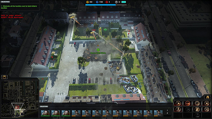 Скриншот из игры Act of Aggression