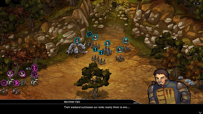 Скриншот из игры Ravenmark: Scourge of Estellion