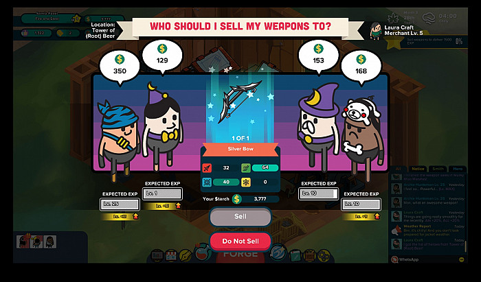 Скриншот из игры Holy Potatoes! A Weapon Shop?!