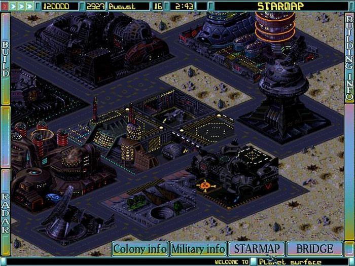 Скриншот из игры Imperium Galactica