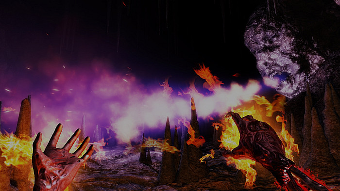 Скриншот из игры Vapour: Borders of Purgatory