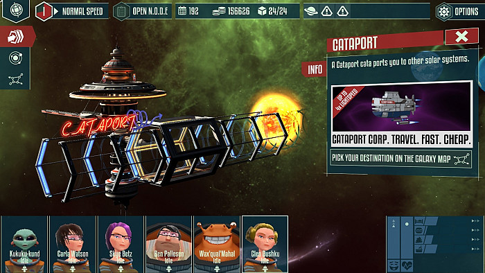 Скриншот из игры Cosmonautica