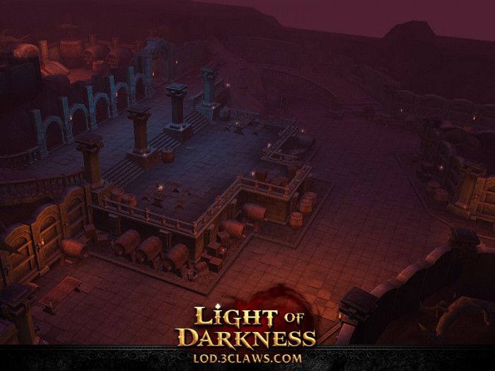 Скриншот из игры Light of Darkness