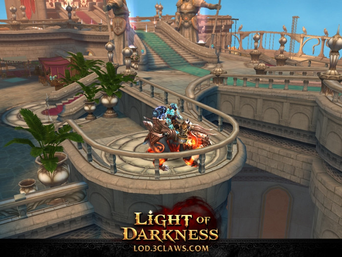 Скриншот из игры Light of Darkness