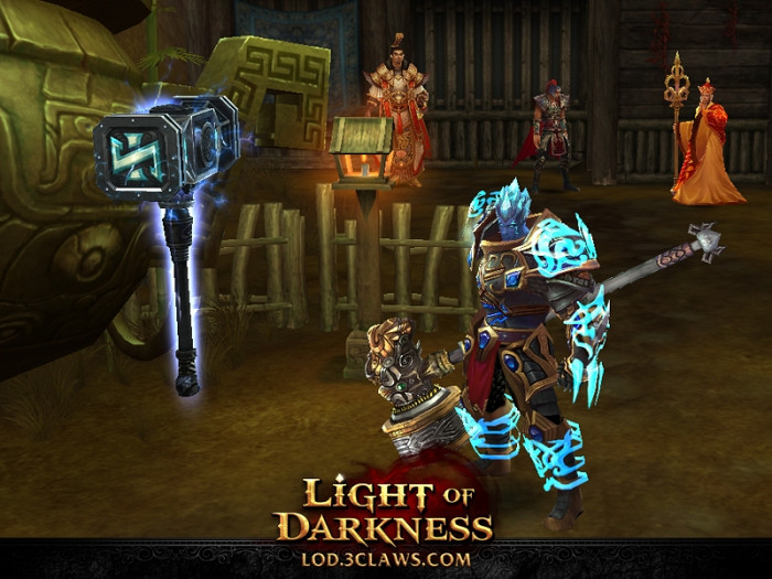 Скриншот из игры Light of Darkness