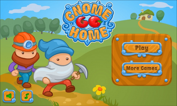 Скриншот из игры Gnome Go Home