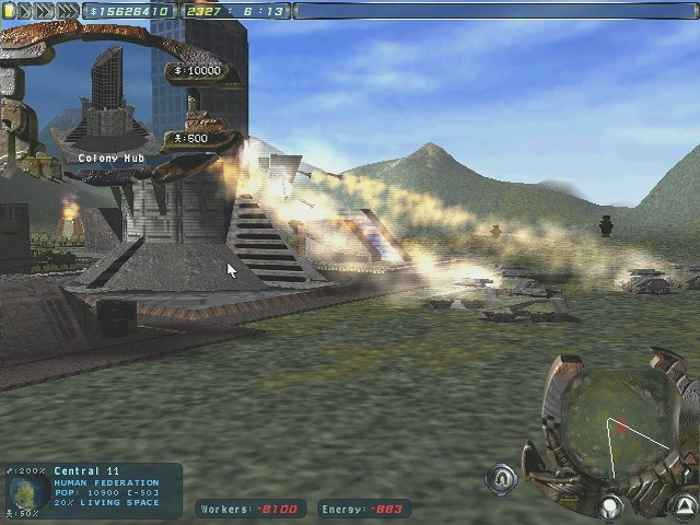 Скриншот из игры Imperium Galactica 2: Alliances
