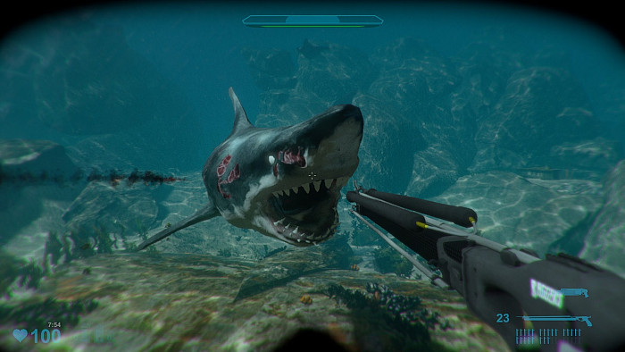 Скриншот из игры Shark Attack Deathmatch 2