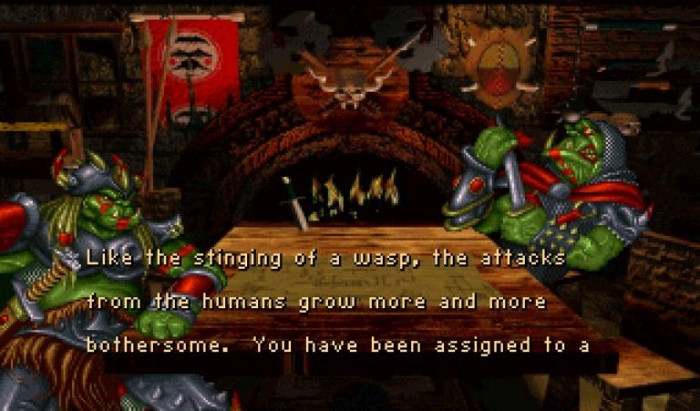 Скриншот из игры Warcraft: Orcs & Humans