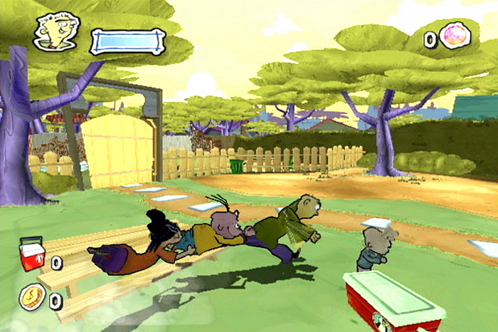 Скриншот из игры Ed Edd n' Eddy: Mis-Edventures