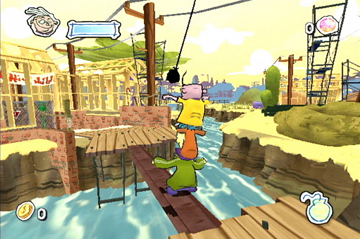 Скриншот из игры Ed Edd n' Eddy: Mis-Edventures