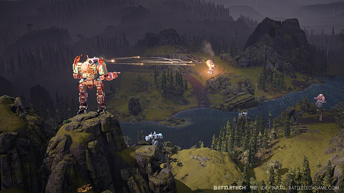 Скриншот из игры BattleTech