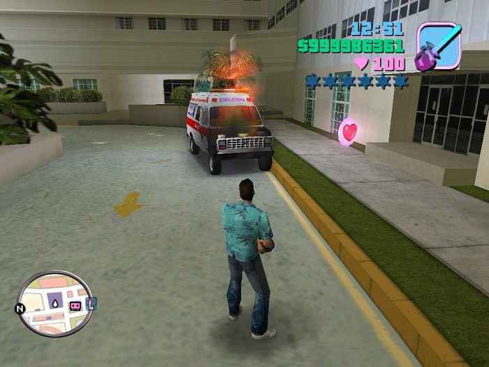 Скриншот из игры Grand Theft Auto: Vice City