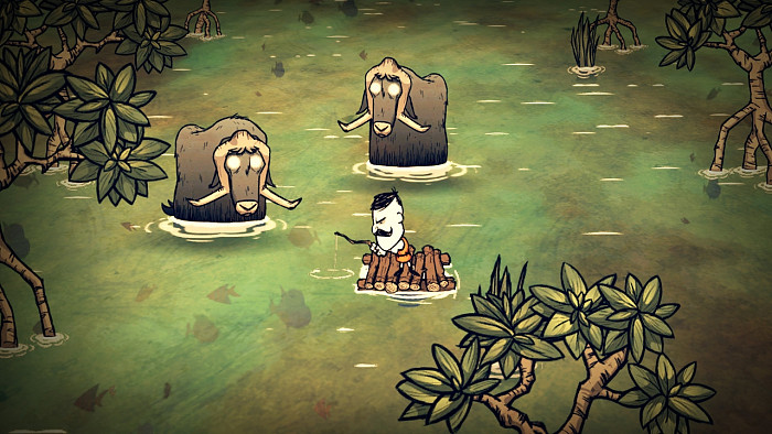 Скриншот из игры Don't Starve: Shipwrecked