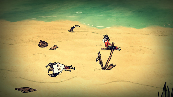 Скриншот из игры Don't Starve: Shipwrecked