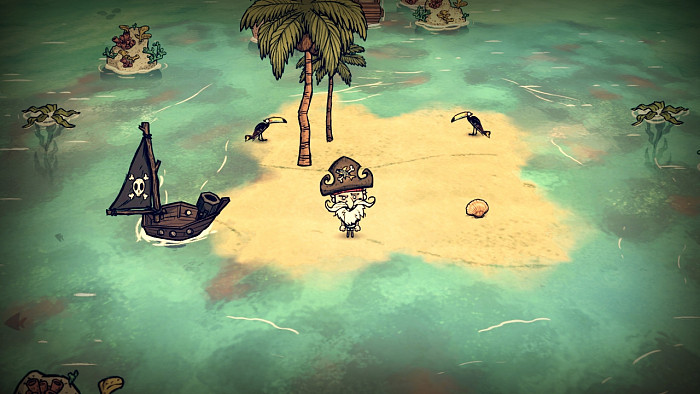 Скриншот из игры Don't Starve: Shipwrecked