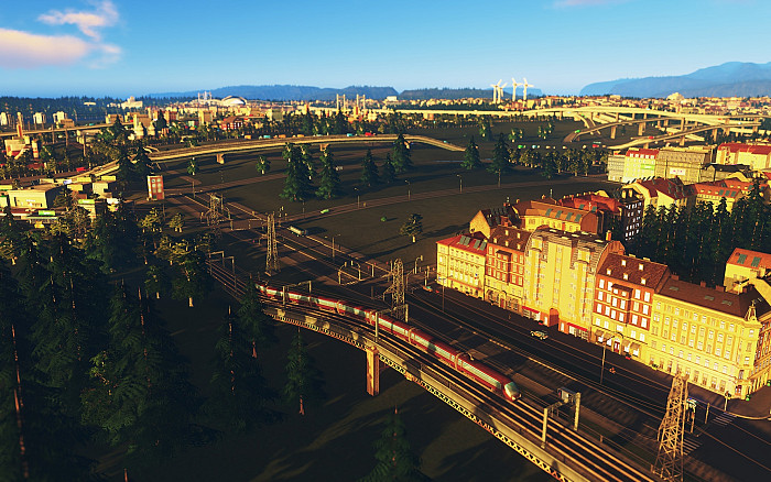 Скриншот из игры Cities: Skylines - After Dark
