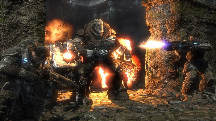 Скриншот из игры Gears of War 3