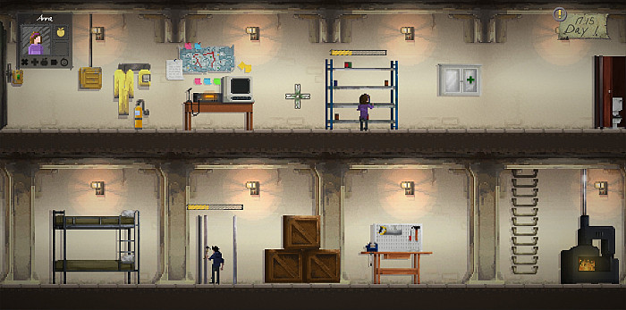 Скриншот из игры Sheltered