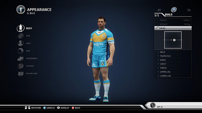 Скриншот из игры Rugby League Live 3