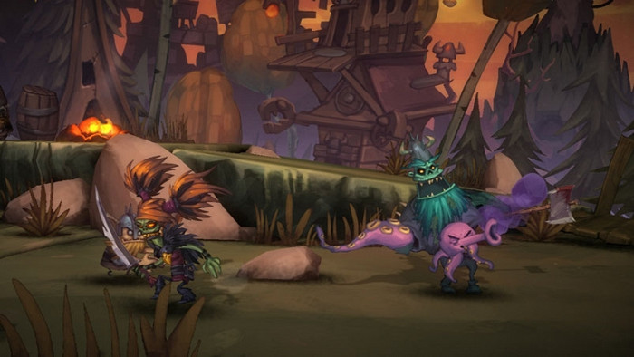 Скриншот из игры Zombie Vikings