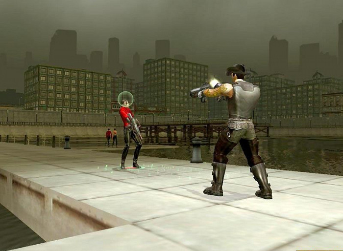 Скриншот из игры Matrix Online, The