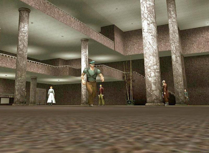 Скриншот из игры Matrix Online, The