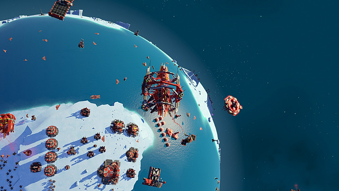 Скриншот из игры Planetary Annihilation: TITANS
