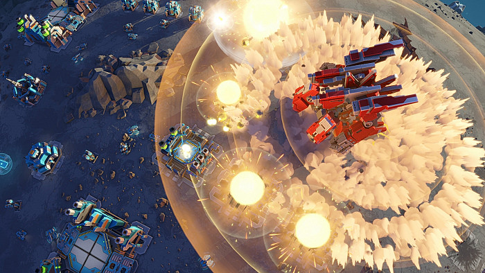 Скриншот из игры Planetary Annihilation: TITANS