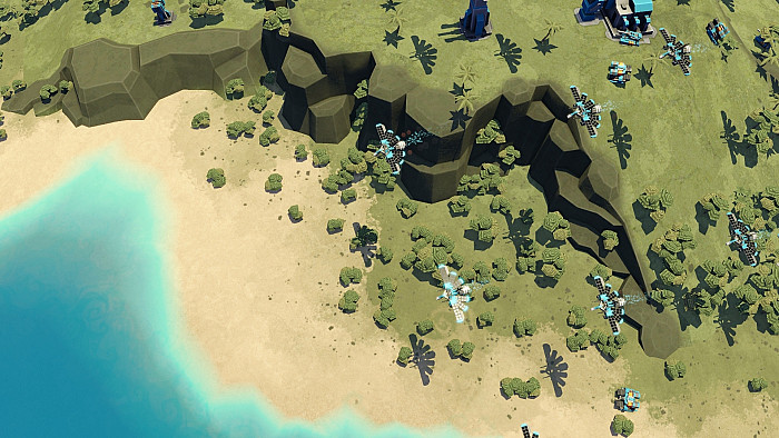 Скриншот из игры Planetary Annihilation: TITANS