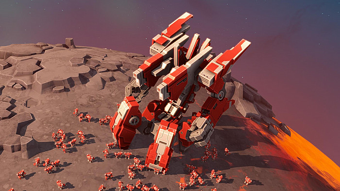 Скриншот из игры Planetary Annihilation: TITANS