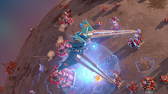 Скриншот из игры Planetary Annihilation: TITANS