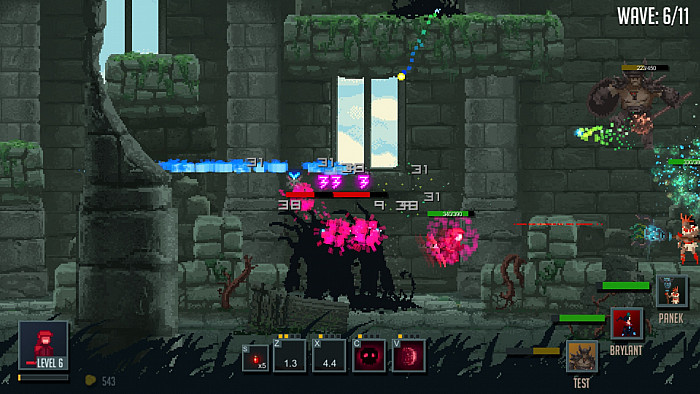 Скриншот из игры Warlocks vs Shadows