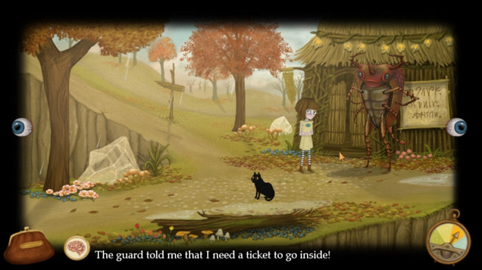 Скриншот из игры Fran Bow