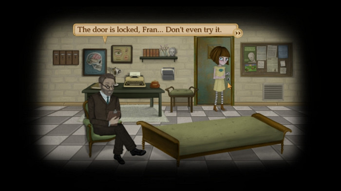Скриншот из игры Fran Bow