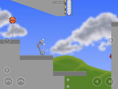 Скриншот из игры Happy Wheels