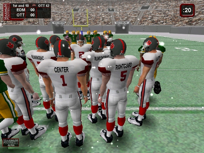 Скриншот из игры Maximum Football