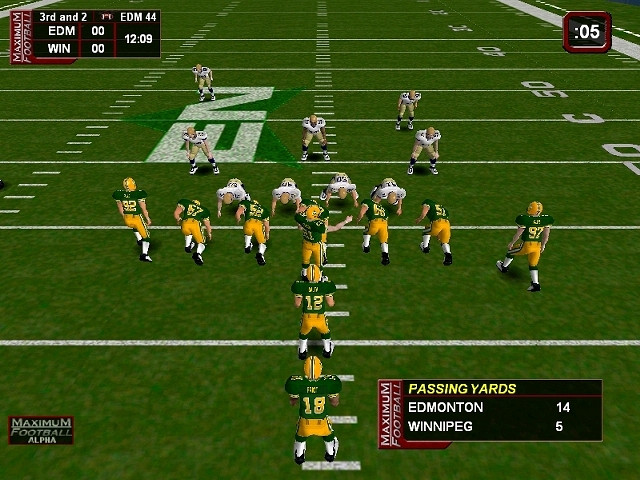 Скриншот из игры Maximum Football