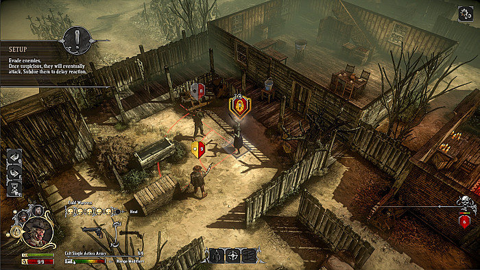 Скриншот из игры Hard West