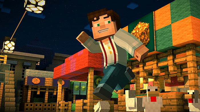 Скриншот из игры Minecraft: Story Mode - A Telltale Games Series