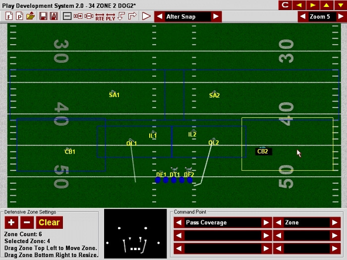 Скриншот из игры Maximum-Football 2.0